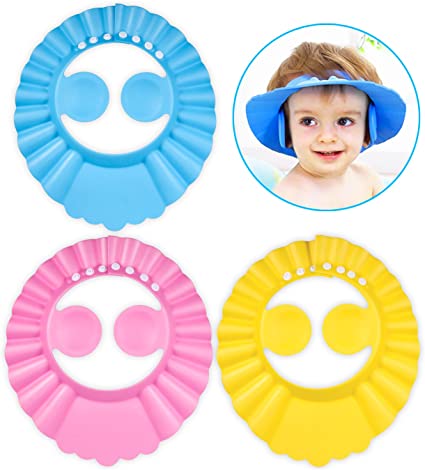 Visière chapeau pour douche bébé I ShampooCap™ - Tiny Tootsies boutique